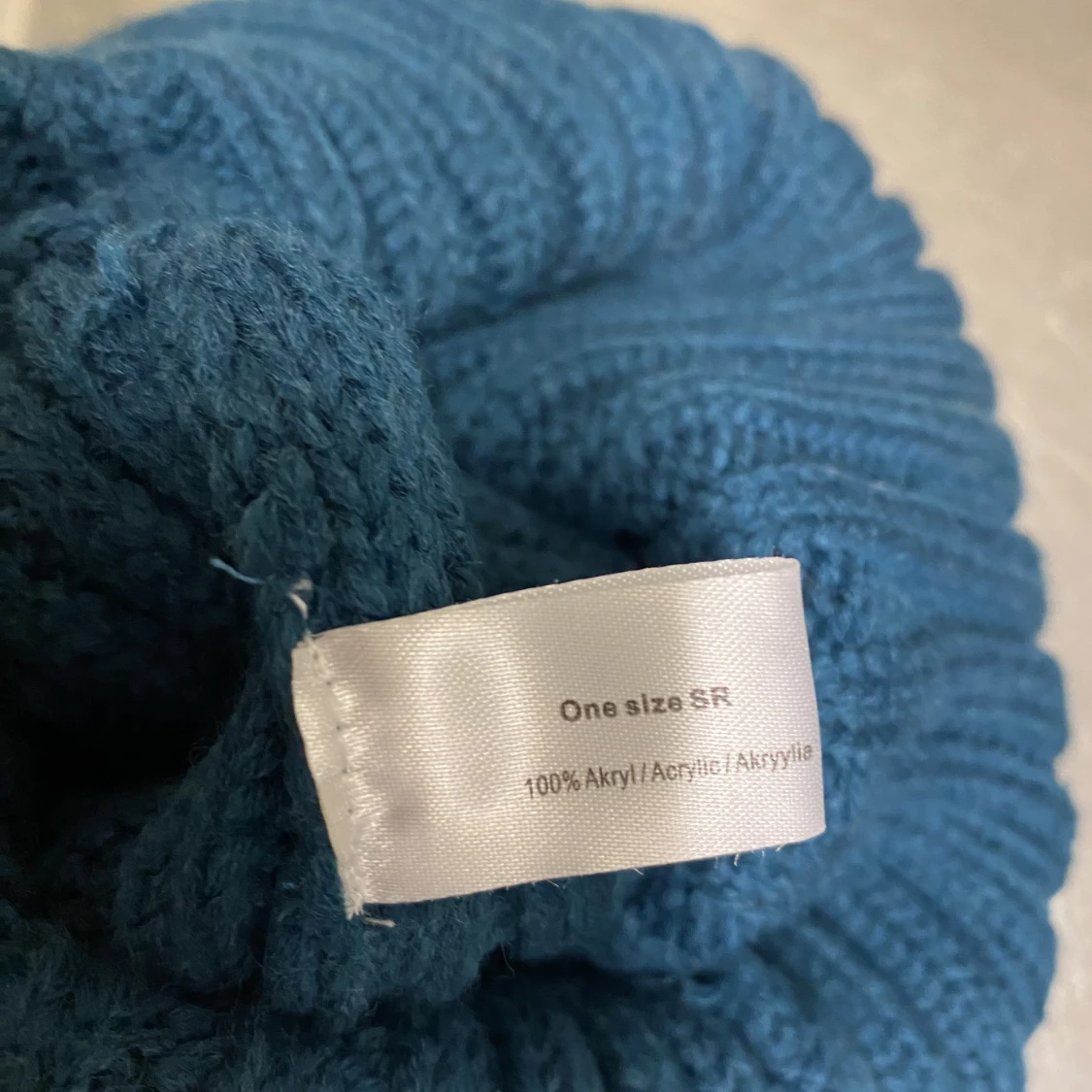 Mössa turkos/blå one size  - 90