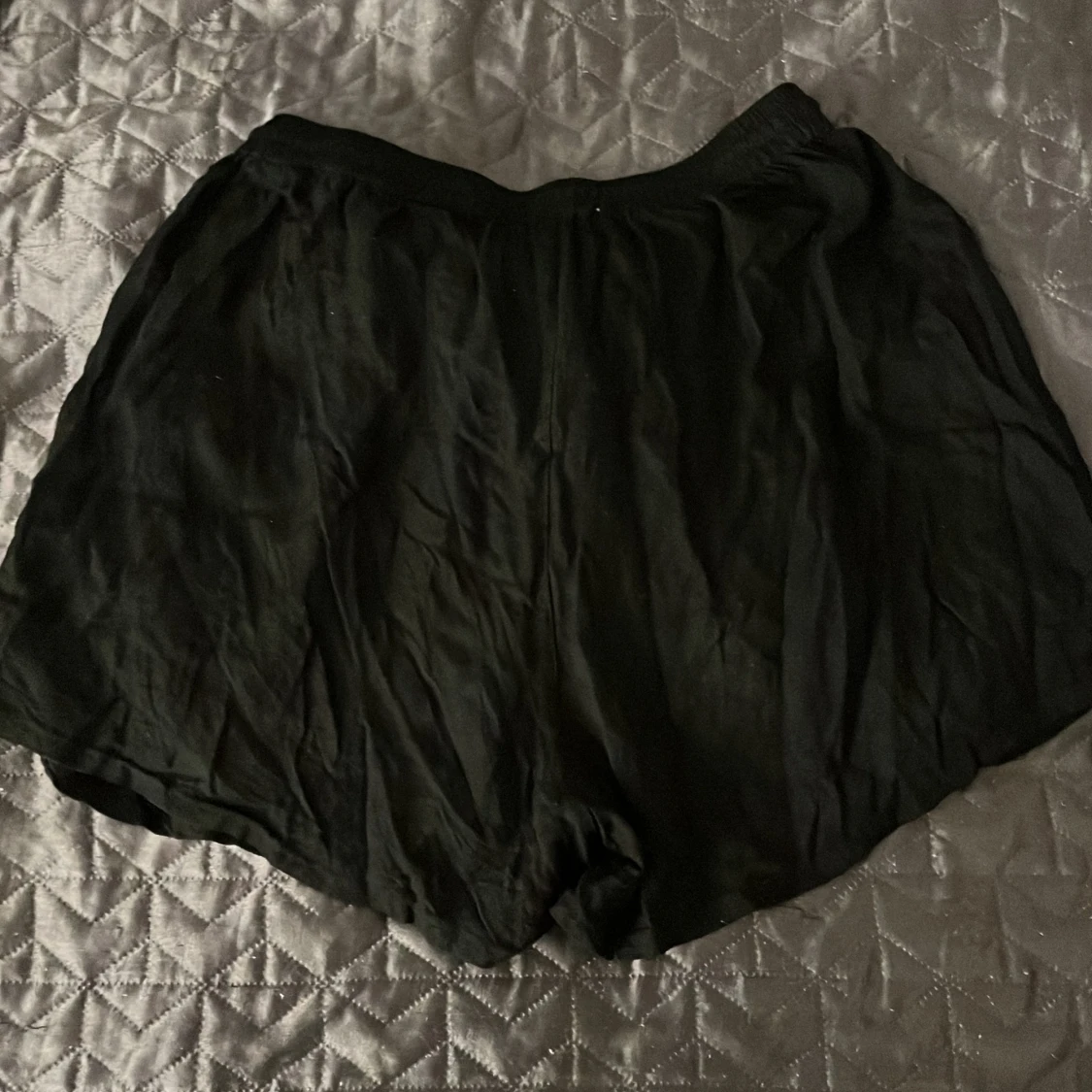 Svarta linne shorts - 91