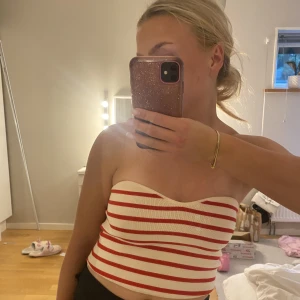 Zara topp - Randig zara topp som aldrig är använd! Storlek S 💖🥰