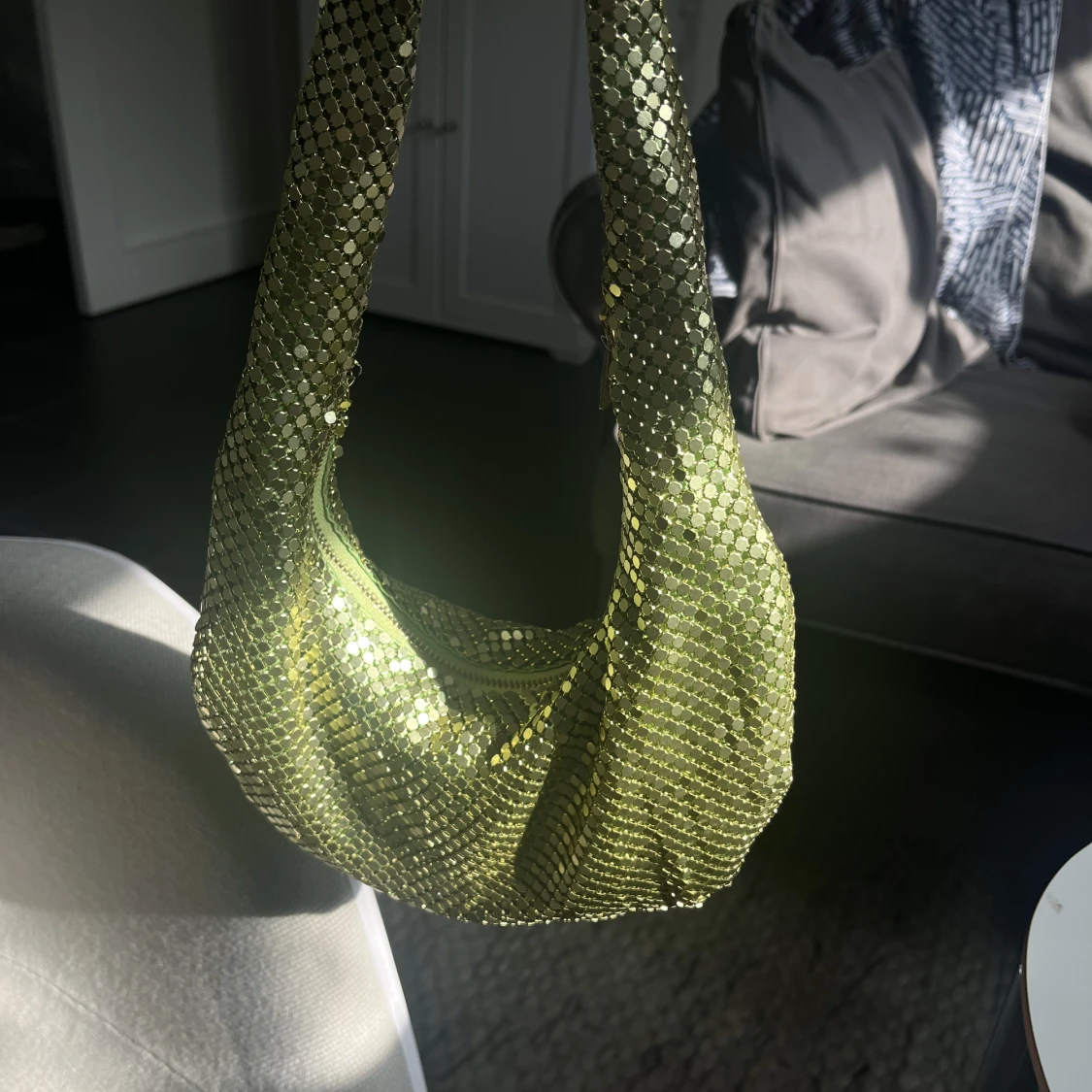 Grön paljettväska - 91