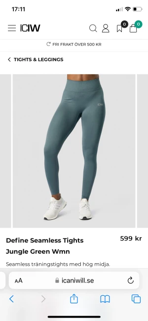Träningstights  - Iciw tights seamless Kom privat för fler bilder!
