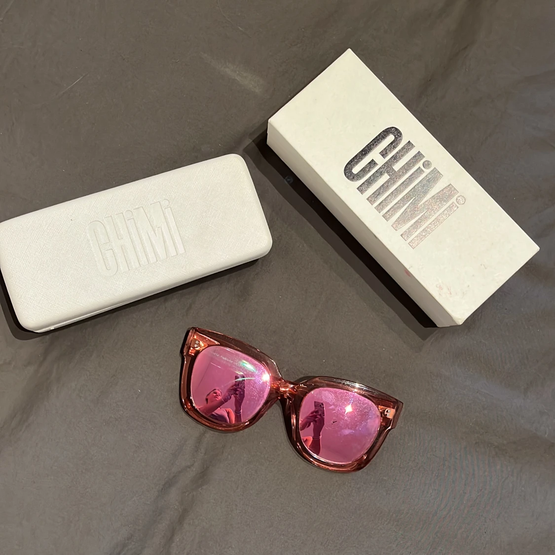 Chimi 005 rosa med spegelglas