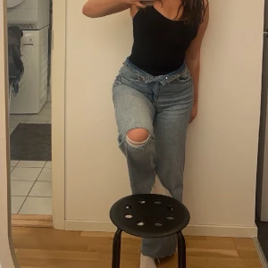 Snygga jeans!  - Raka jeans från HM!   Storlek S🥰