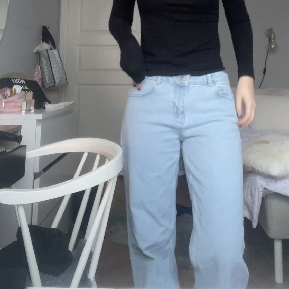 Straight midwaist jeans