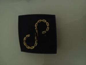 Örhänge - Inte äkta Guld, har små diamanter på örhänge. Super fina och passar med allt. Jag tucker inte om färgat guld, och därför vill jag sälja de.