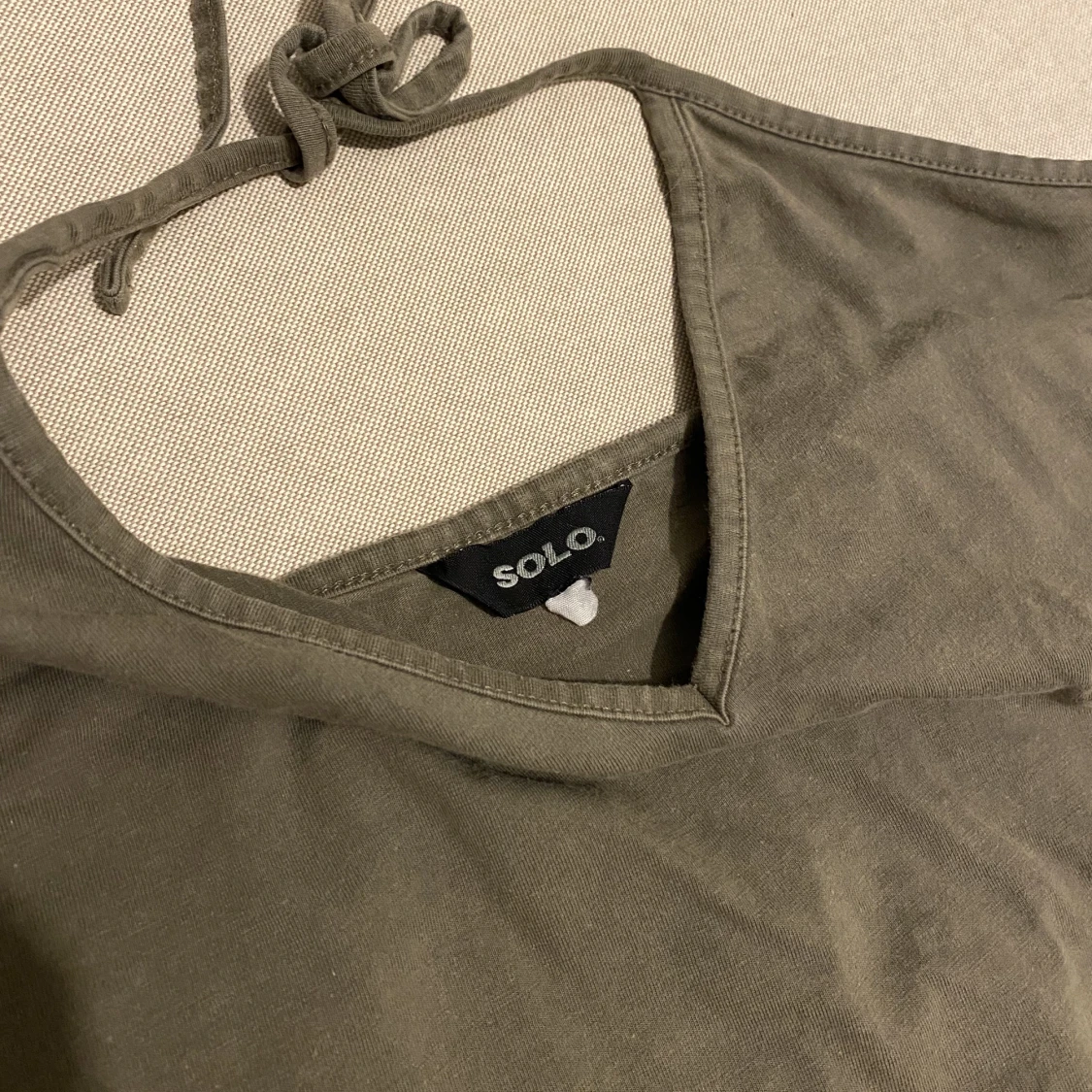 Grön halterneck  - 90