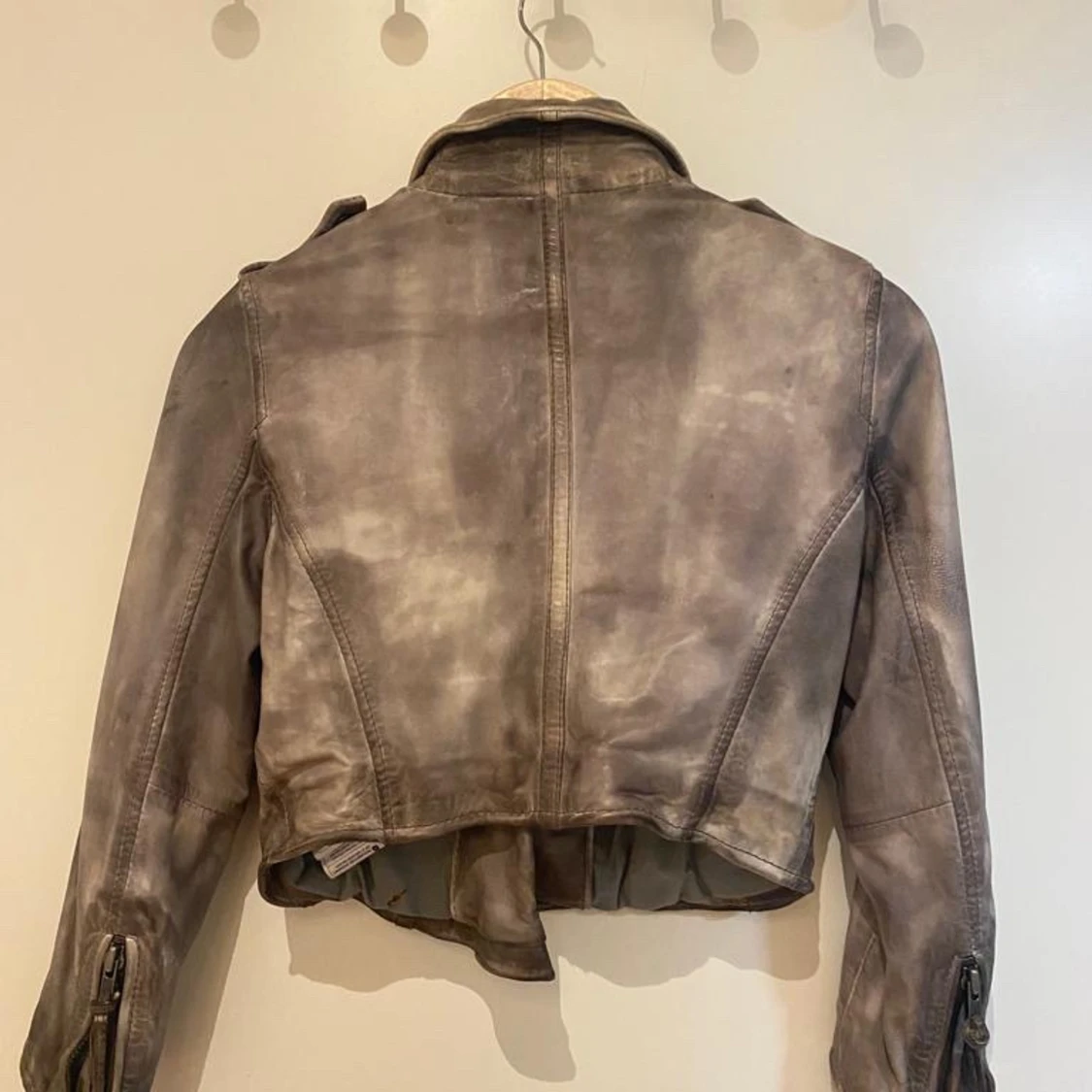 Äkta skinn jacka  - 90