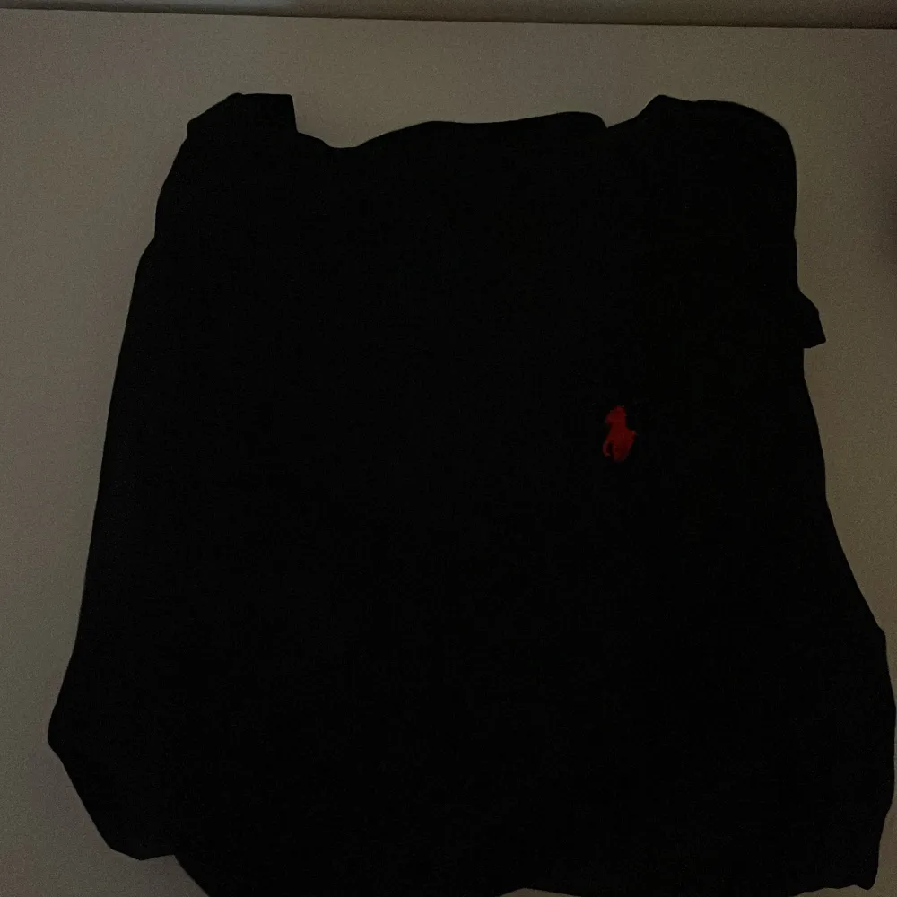 Ralph Lauren tröja (svart) i storlek S (L för barn), som man kan se är den för liten för mig. 100kr! Skick 9/10, användes senast för över ett år sedan.. Tröjor & Koftor.