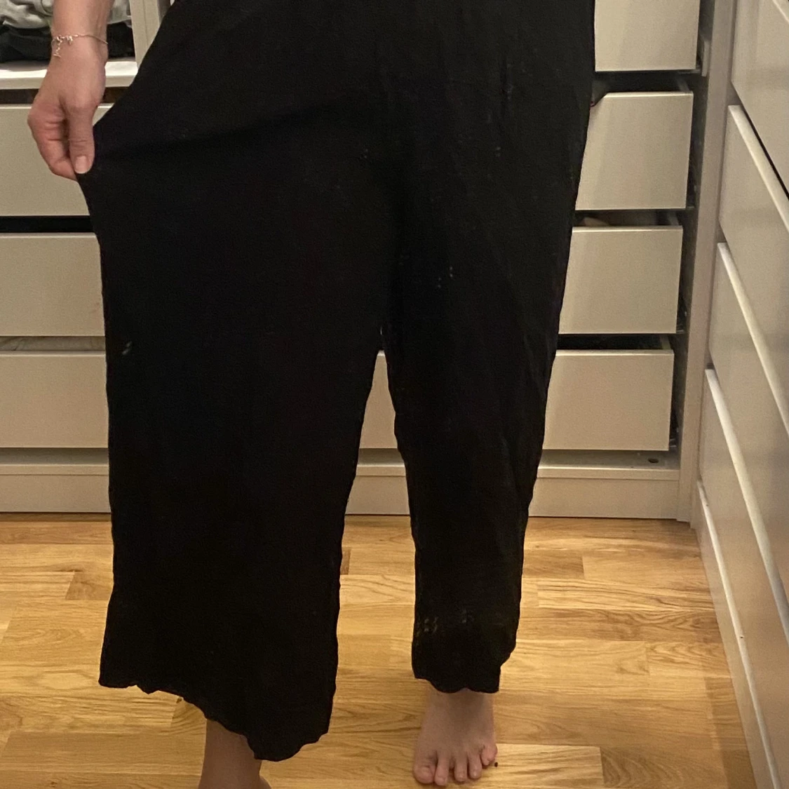 Cropped Pull on byxa - 90