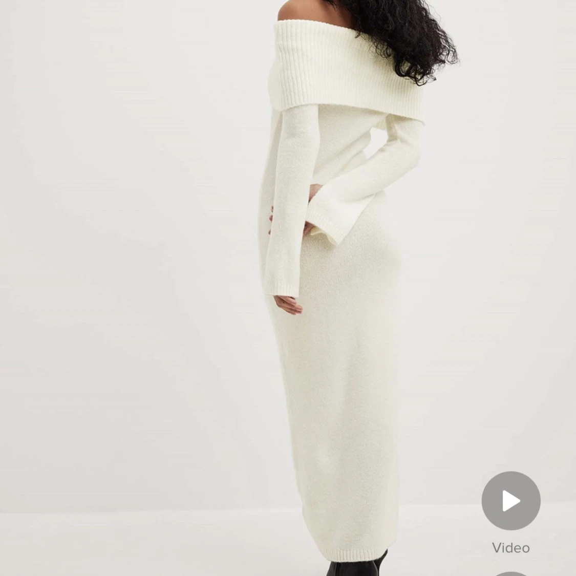 Off shoulder klänning  - 91