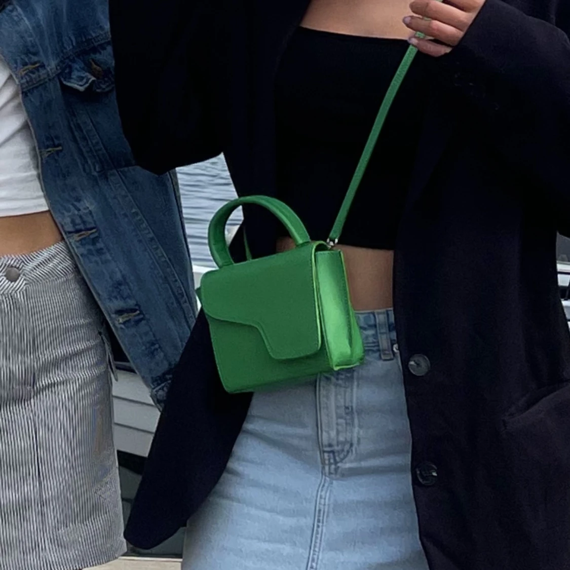 Grön atp vacchetta bag - 90