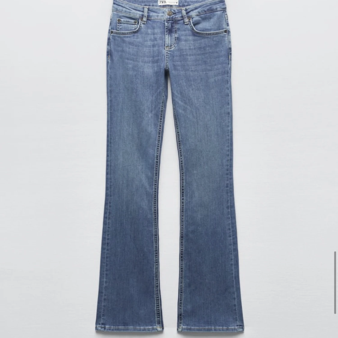 Lågmidjade bootcut zara jeans