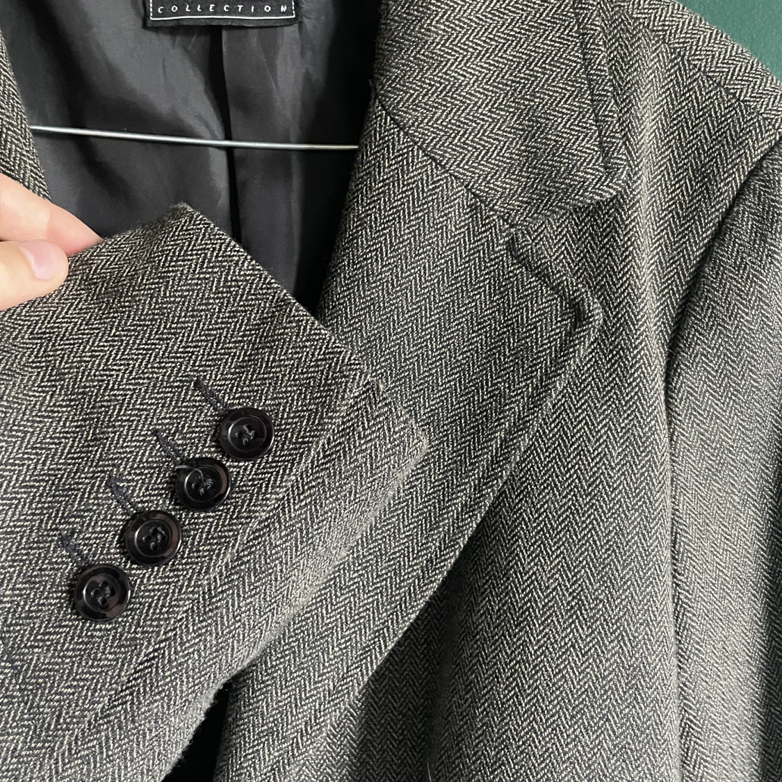 brun/grå kavaj - 90