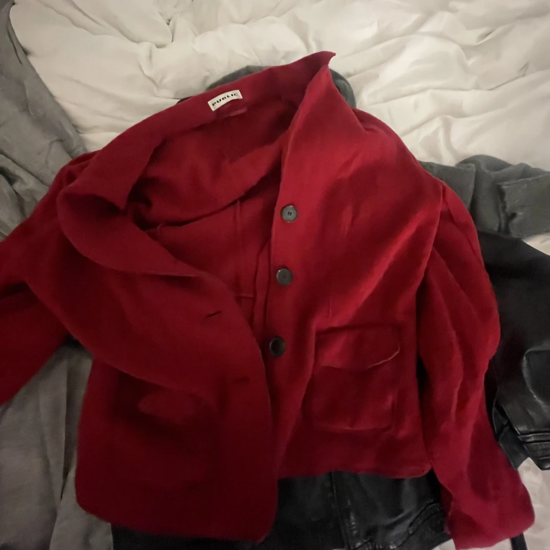 Röd jacka - 91