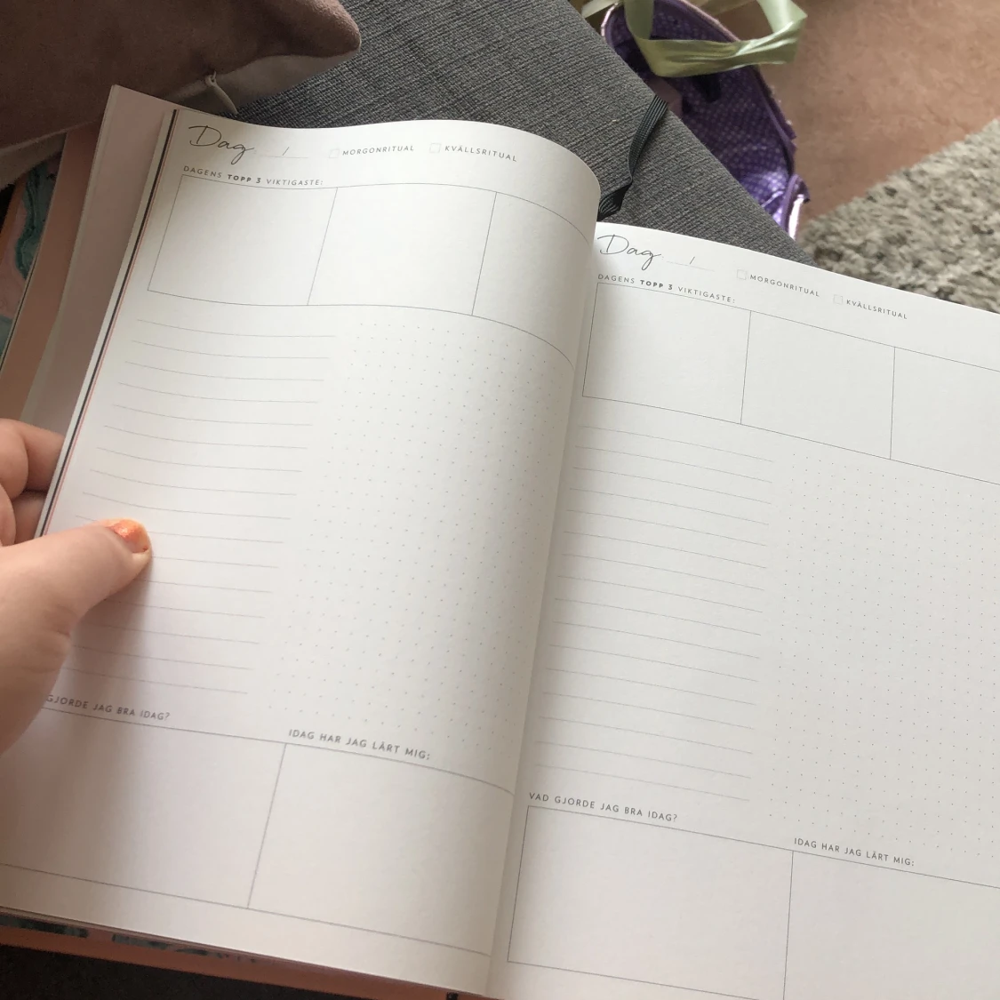 Planeringskalender för att skapa mer fokus i vardagen!  - 91