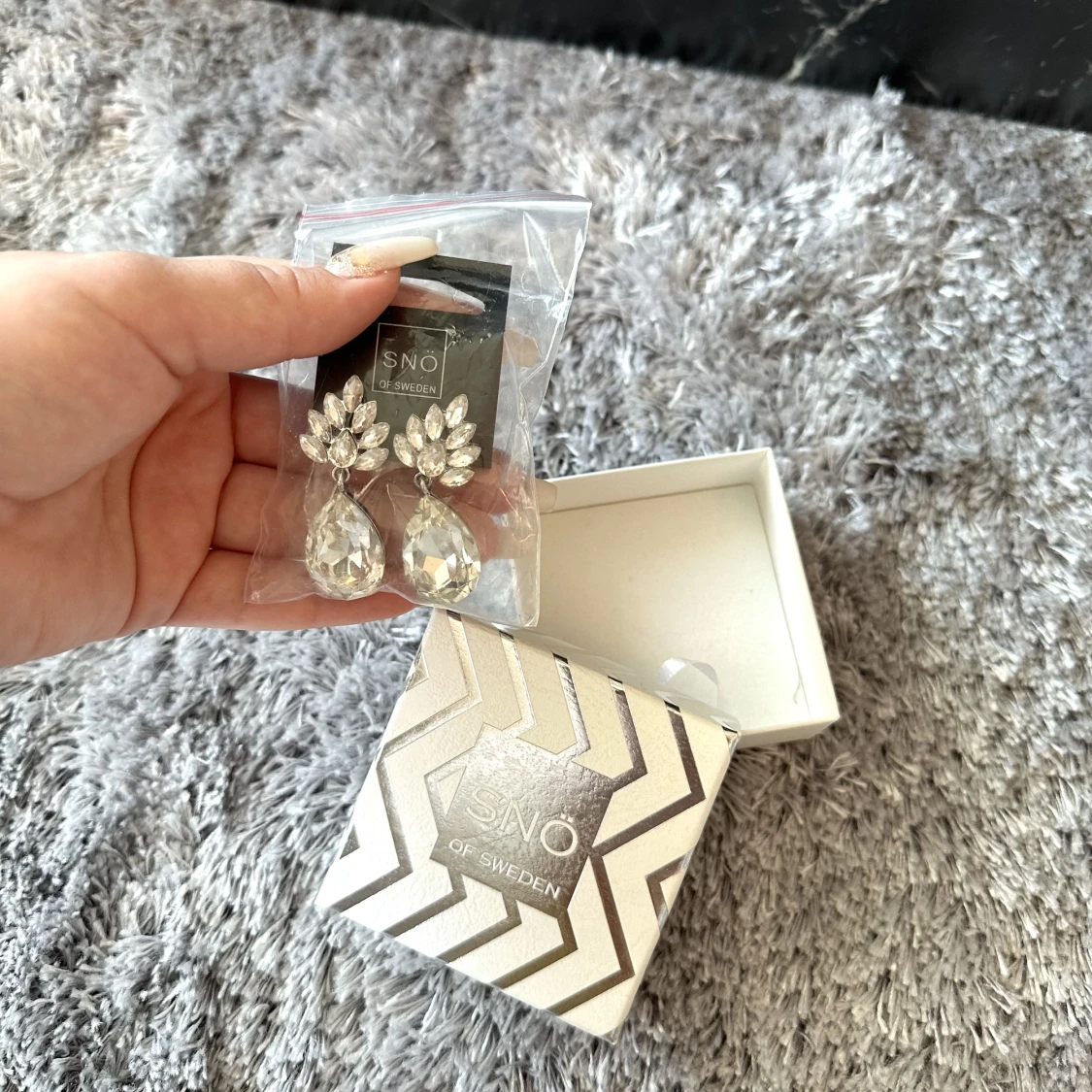 Diamant örhängen  - 90