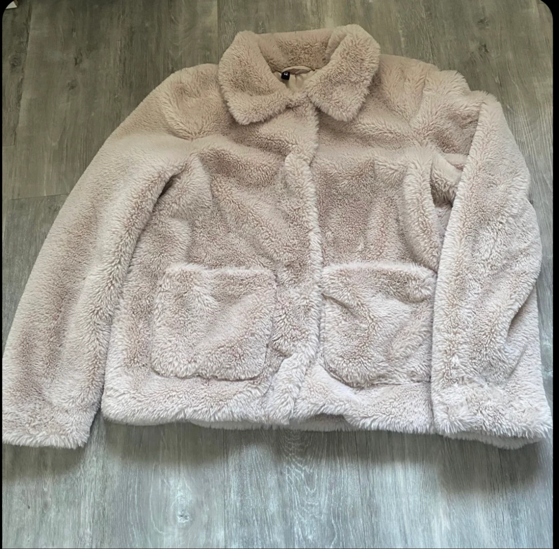 Fluffig jacka 