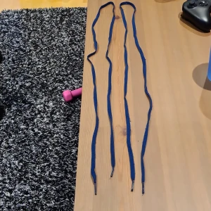 Blå nike skosnören - Blå skosnören