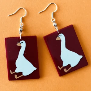 Roliga örhängen  - Nickelfria krokar och fri frakt 🧡