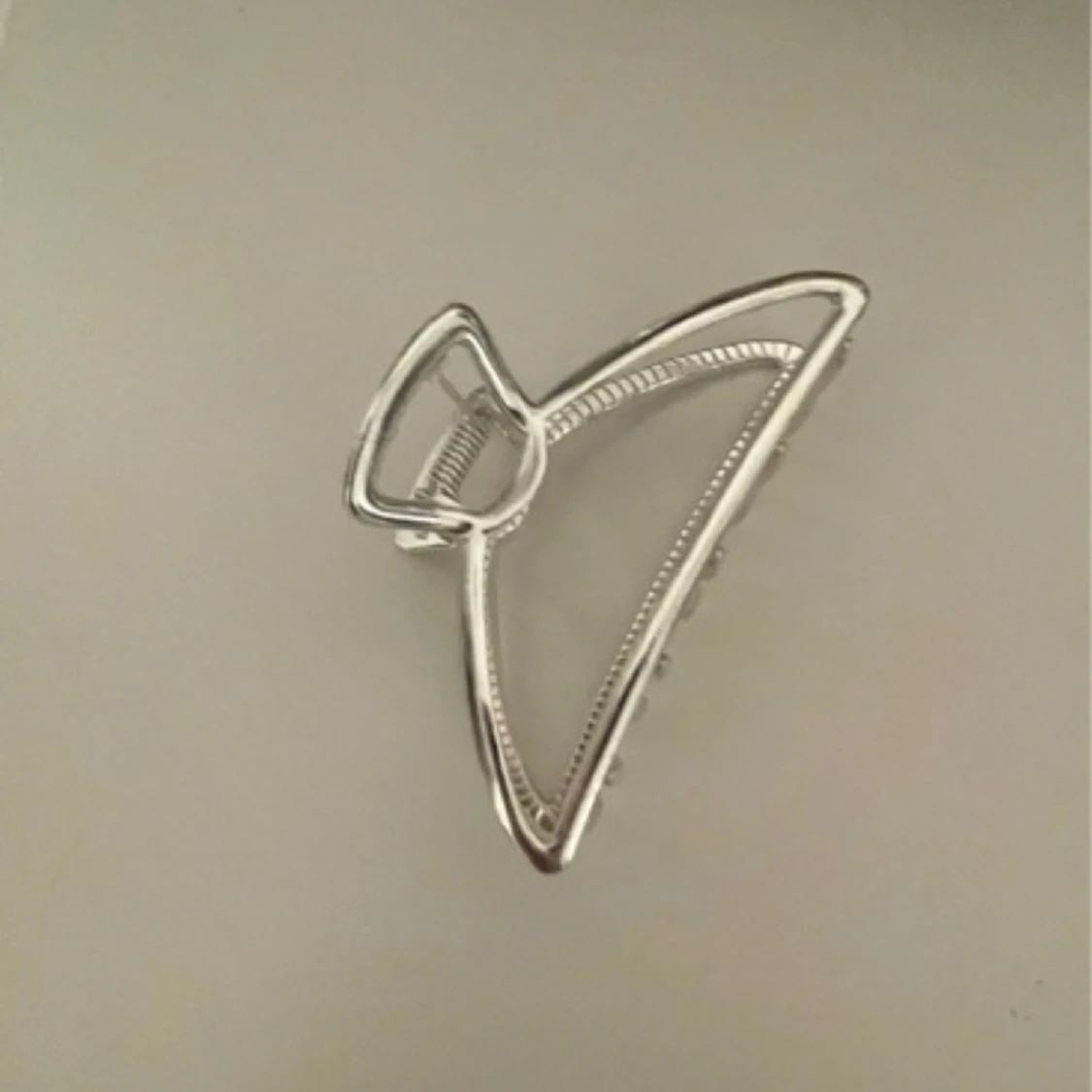 Hårklämma silver  - 91