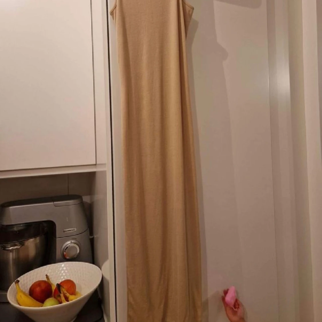 Ribbad klänning storlek M  - 91