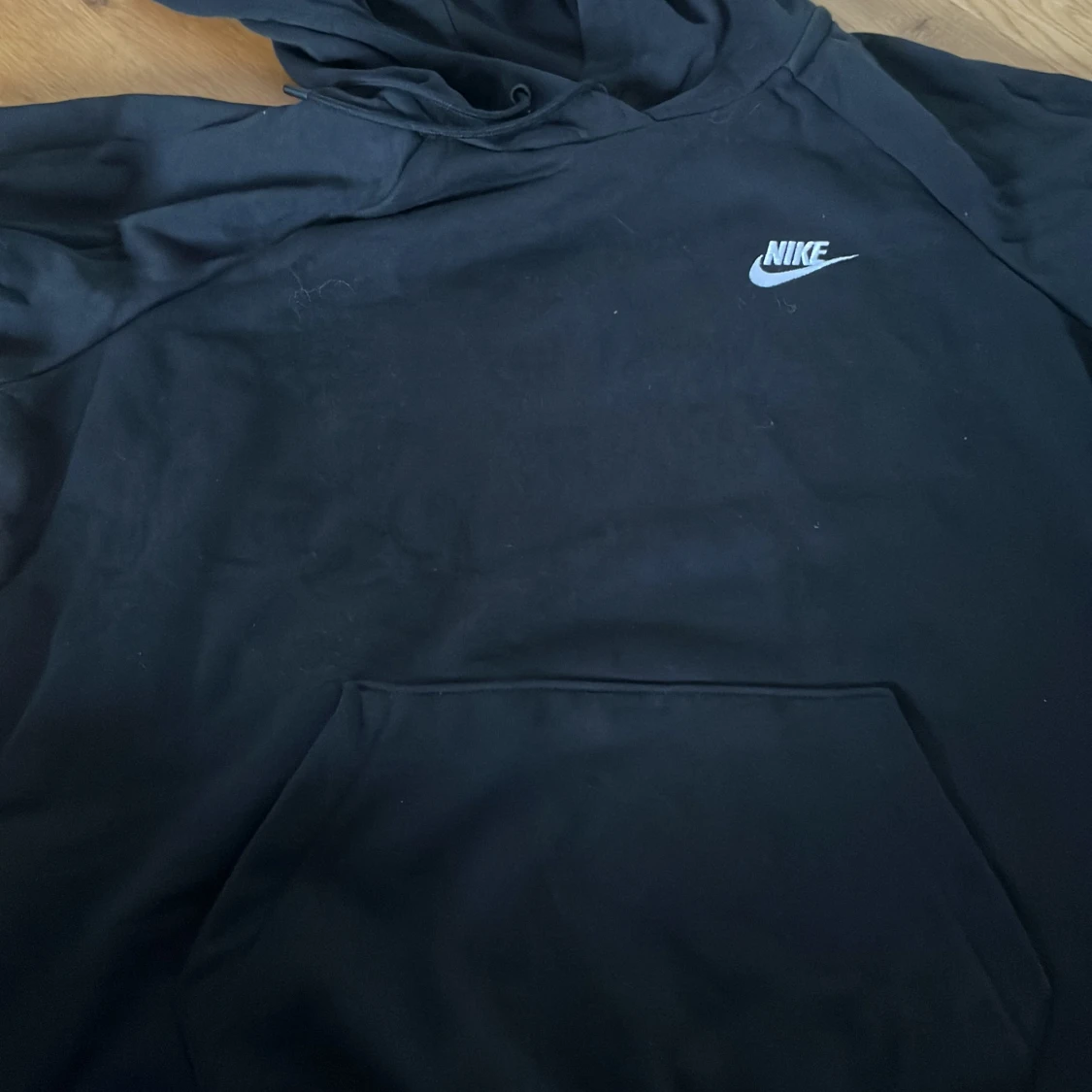 Svart Nike hoodie