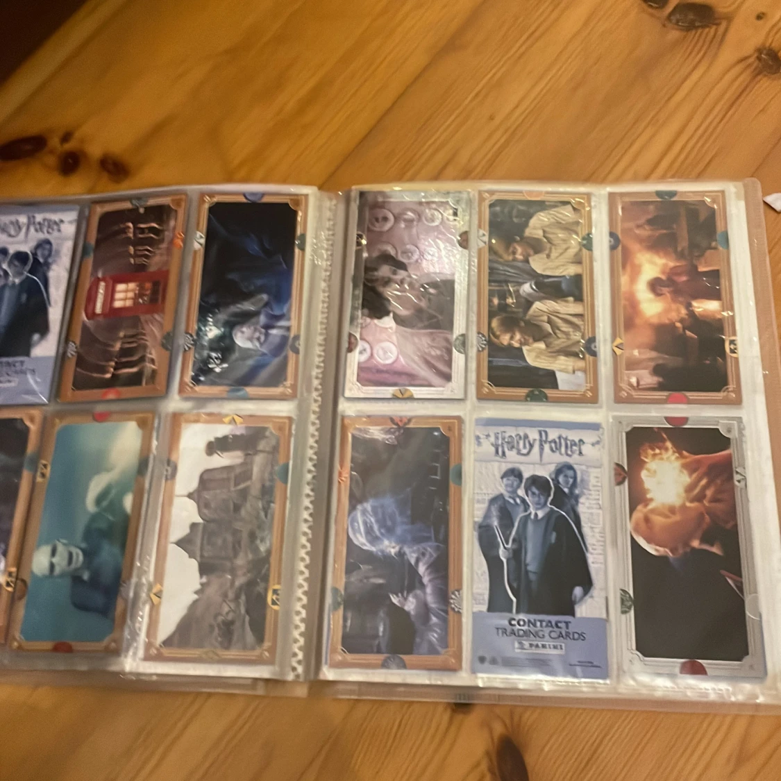 harry potter samlar kort + mapp  - 91