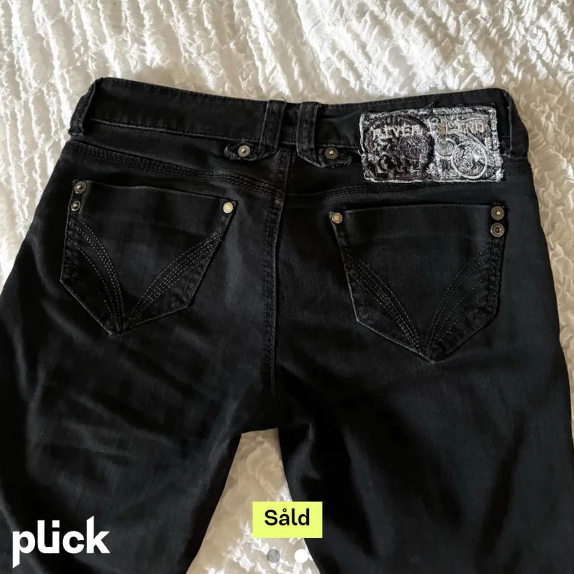 Lågmidjade jeans - 90