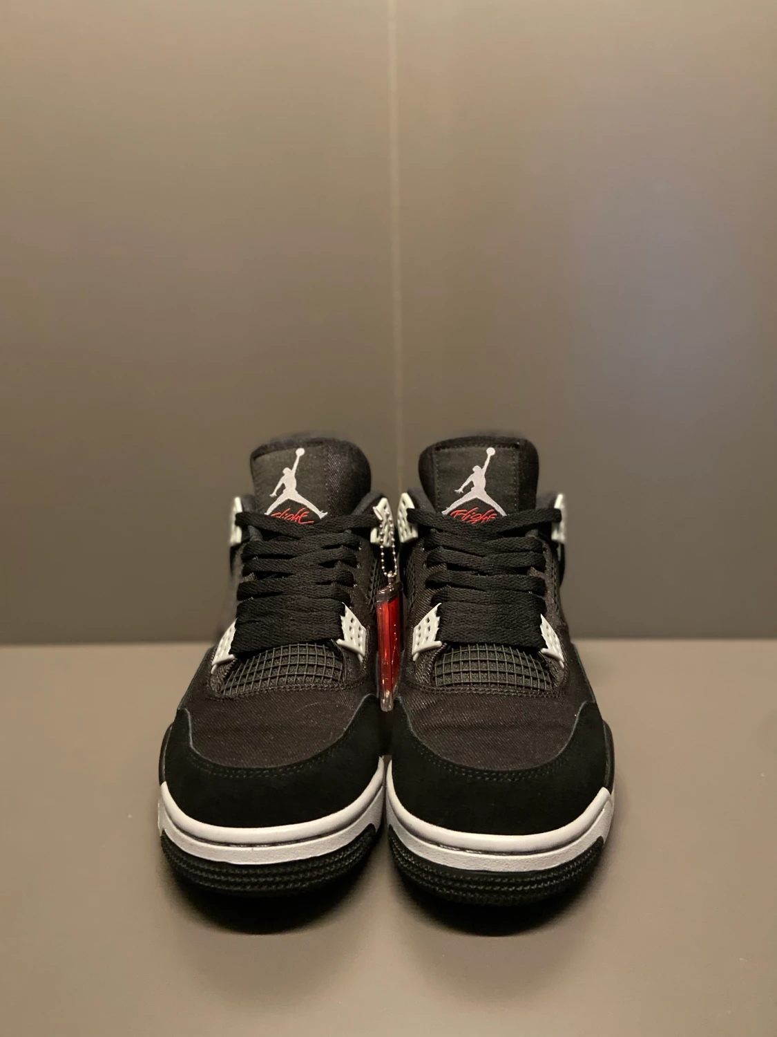 Air Jordan 4 Retro Black Canvas - 90