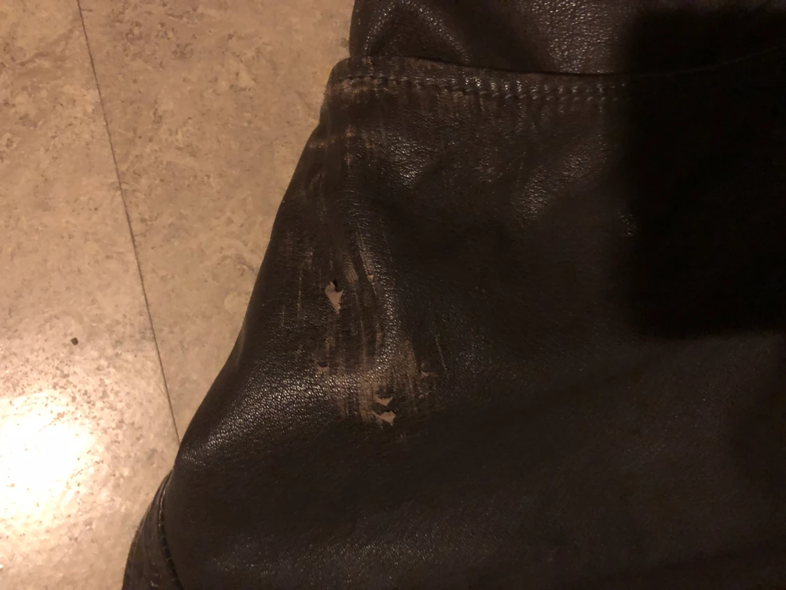 Superdry Läderjacka Large - 90