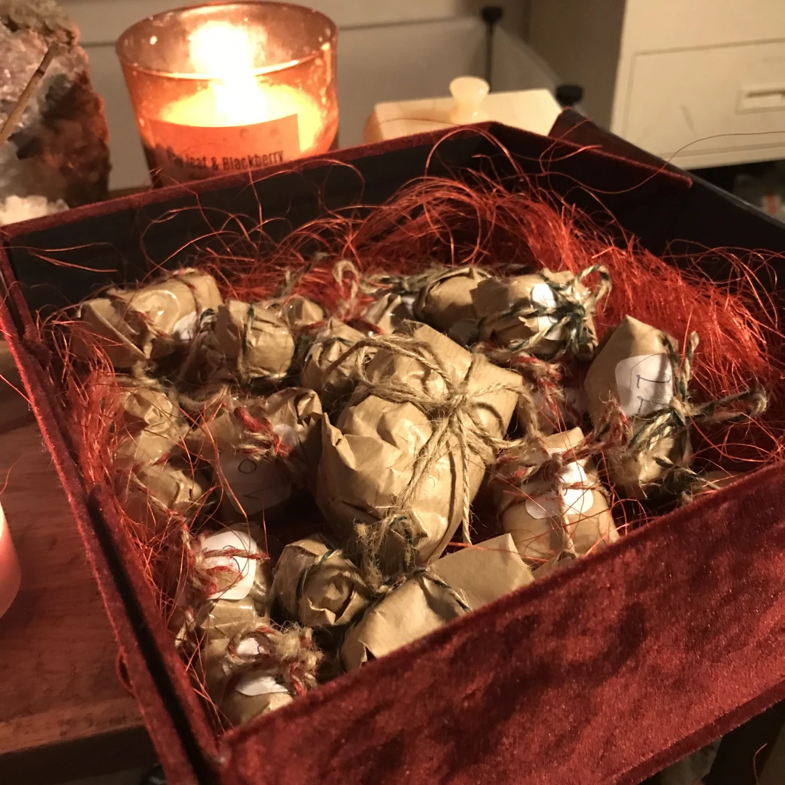 Kristall julkalendrer! :D