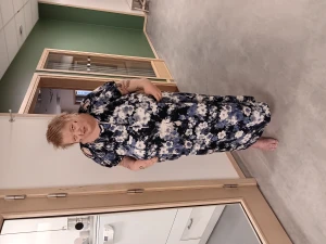 Klänning 62 - Multi färgad klänning 