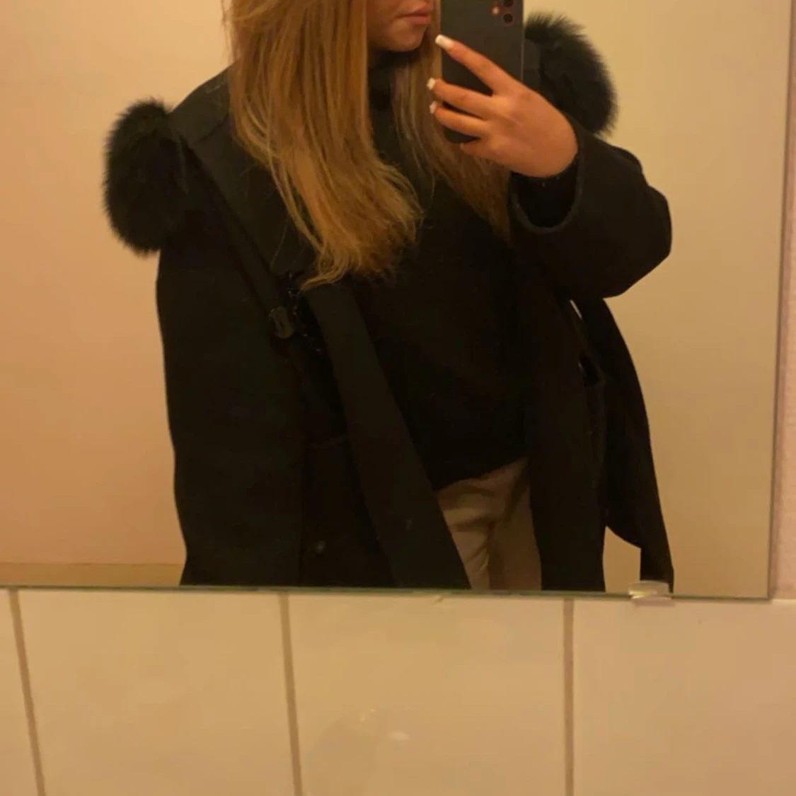 Cashmere Kappa ÄKTA PÄLS  - 91