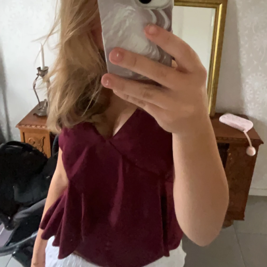 Vinröd topp❣️ - 90