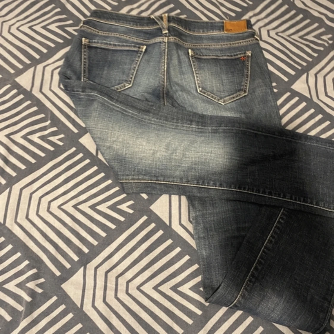 Lågmidjade jeans - 90