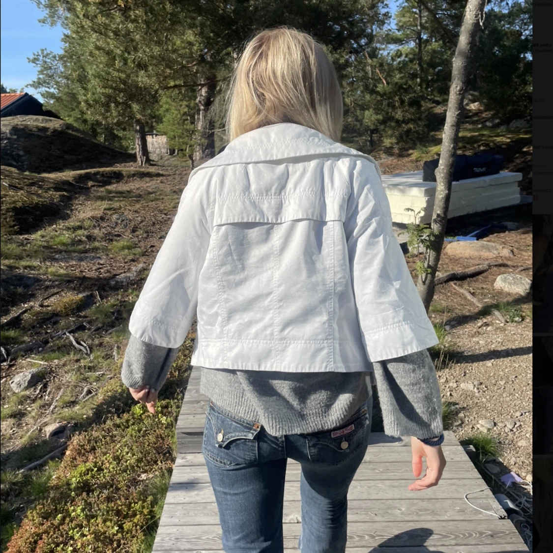 Trekkvartärmad jacka - 91