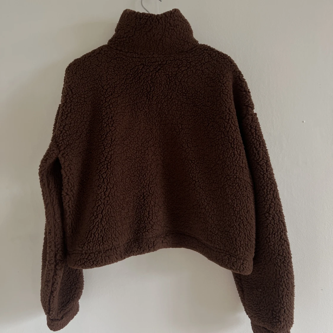 Teddy jacka /tröja brun S  - 90