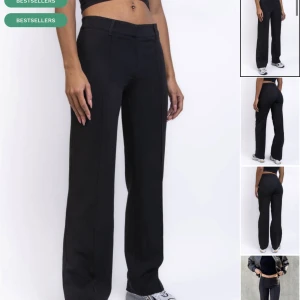 Lågmidjade kostymbyxor - Säljer dessa Lågmidjade kostymbyxor från madlady, Strl 34. Använda max tre gånger. Kan skicka fler bilder o komma överens om annat pris