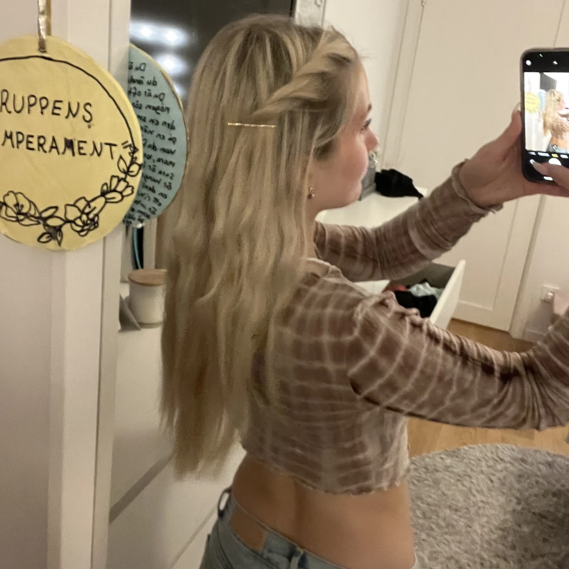 Mönstrad tröja  - 90