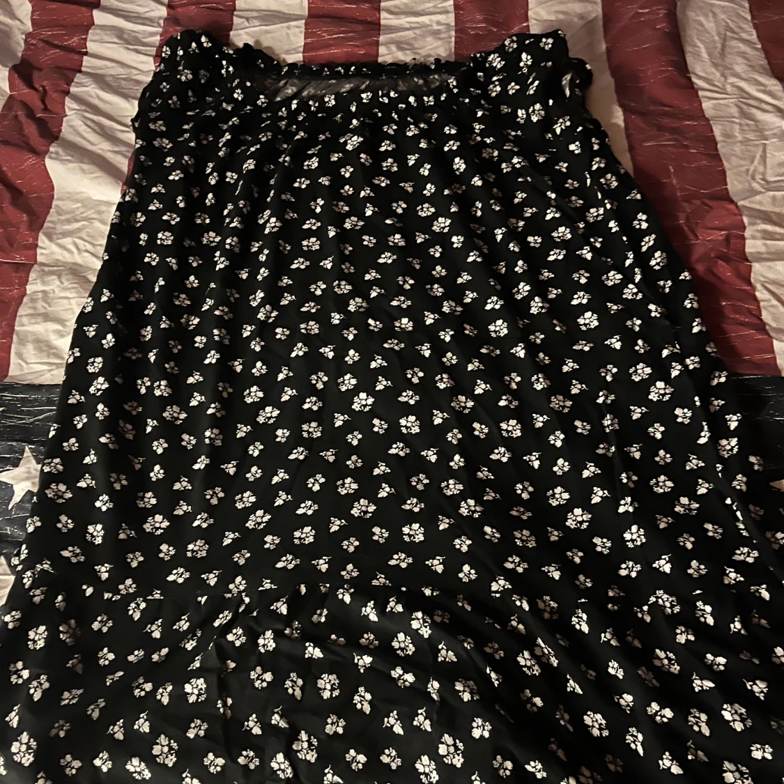 Mönstrad klänning  - 90