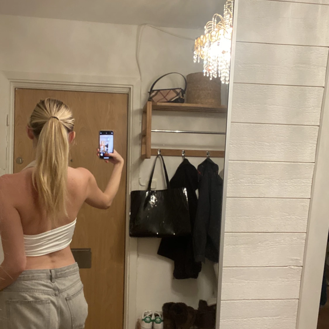 Halterneck topp - 90