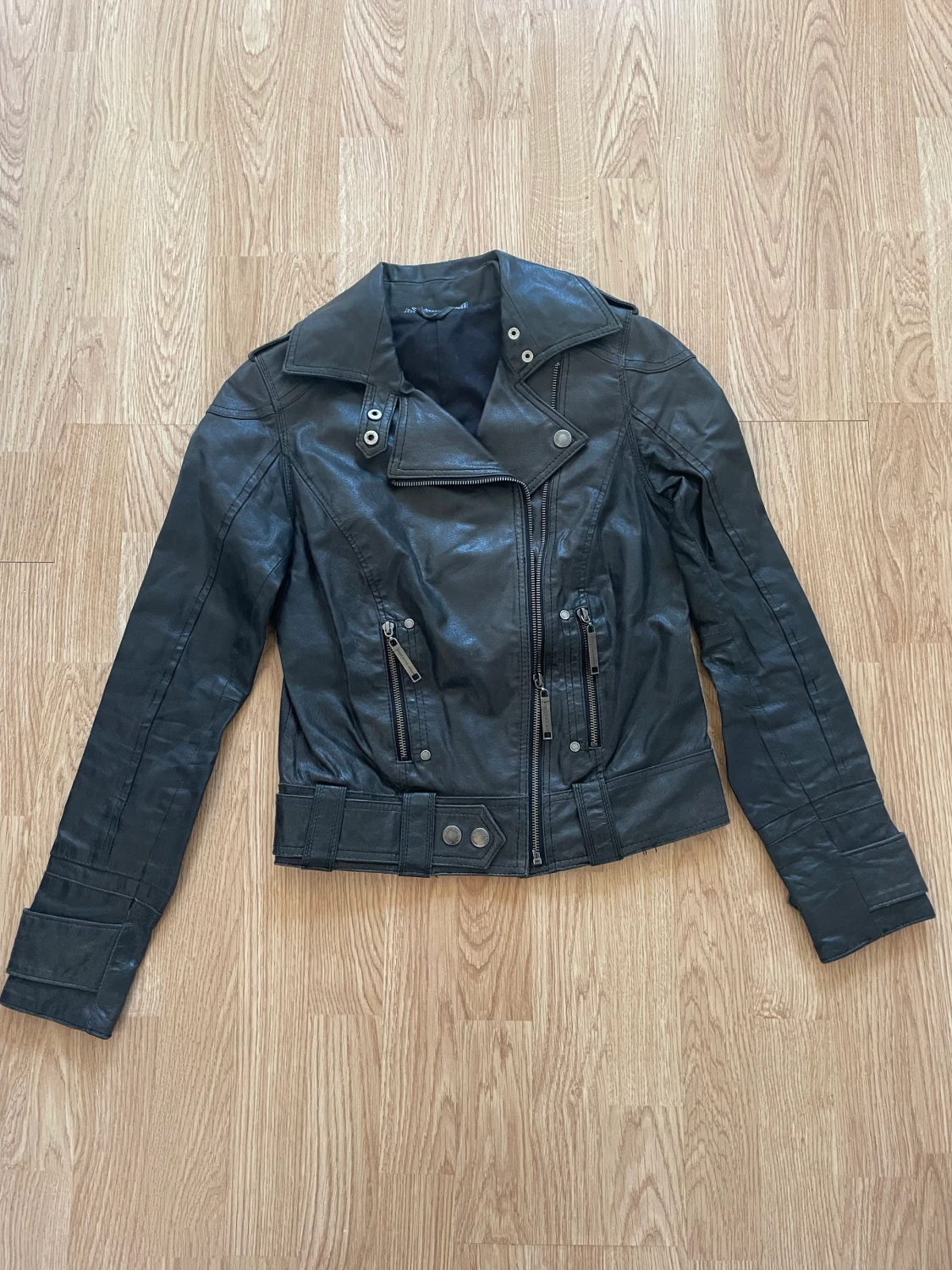 Läderjacka XS - 90