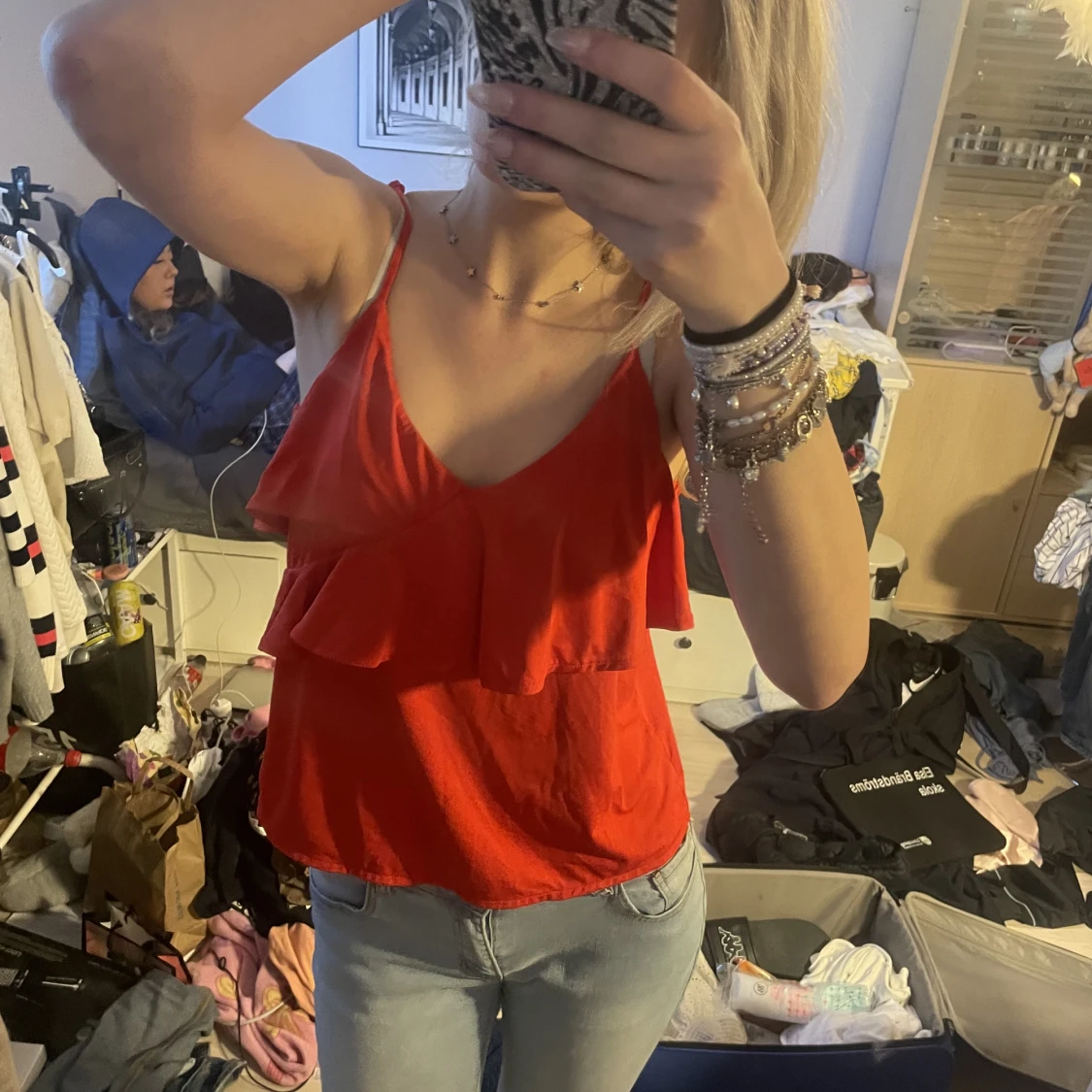 Linne med lager - 90