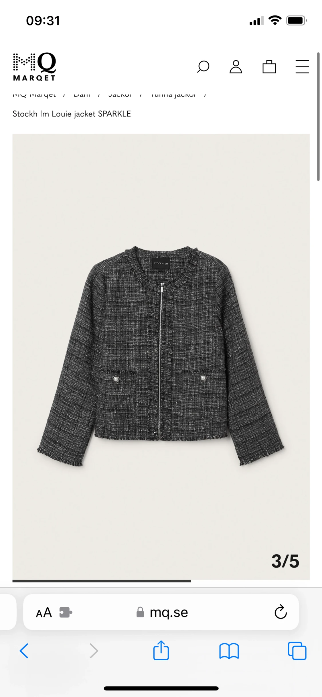 Vår och höst jacka - 90