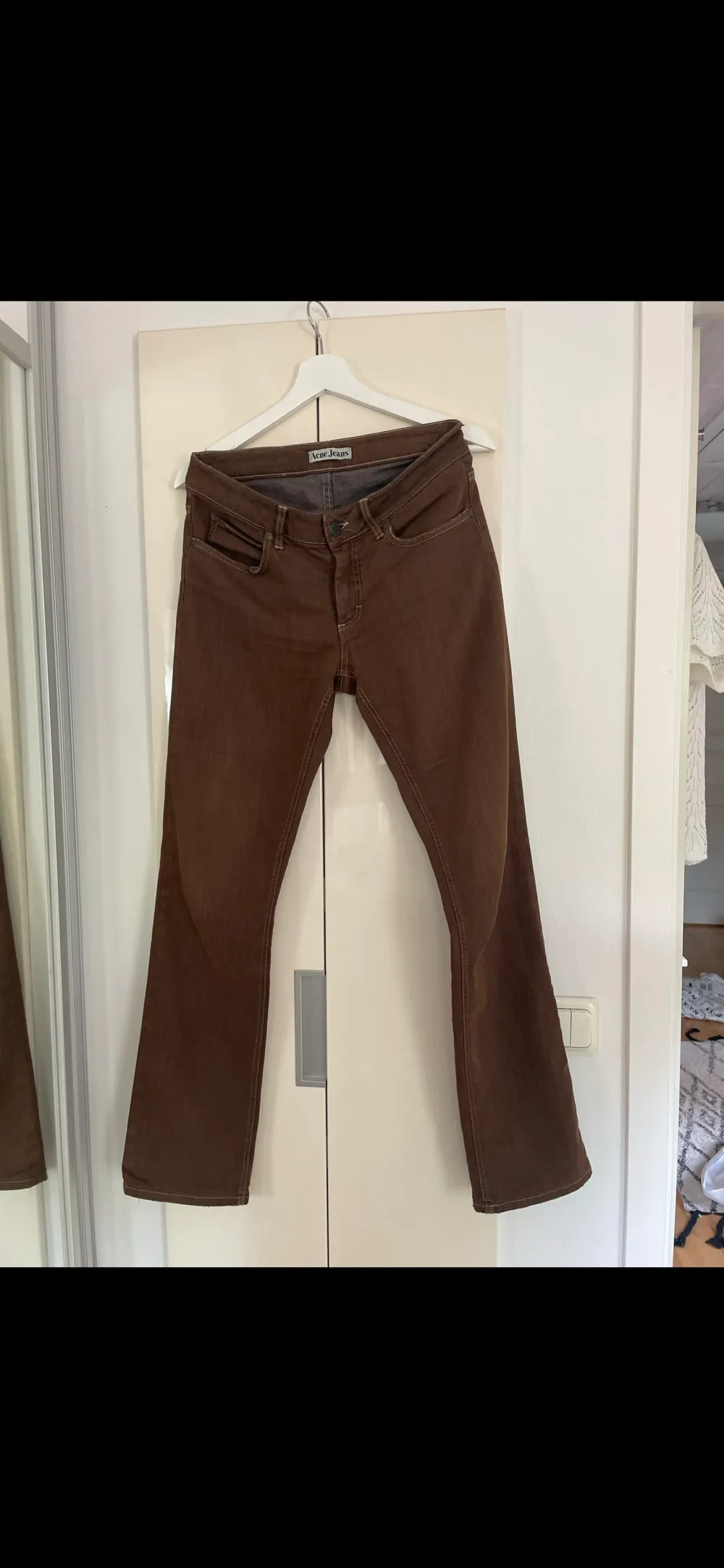 Vintage Acne Jeans. Straight/flared storlek W30/L32. Perfekt i längd för mig som är 163💓. Jeans & Byxor.