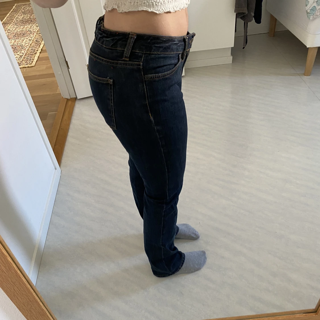 Lågmidjade jeans  - 90