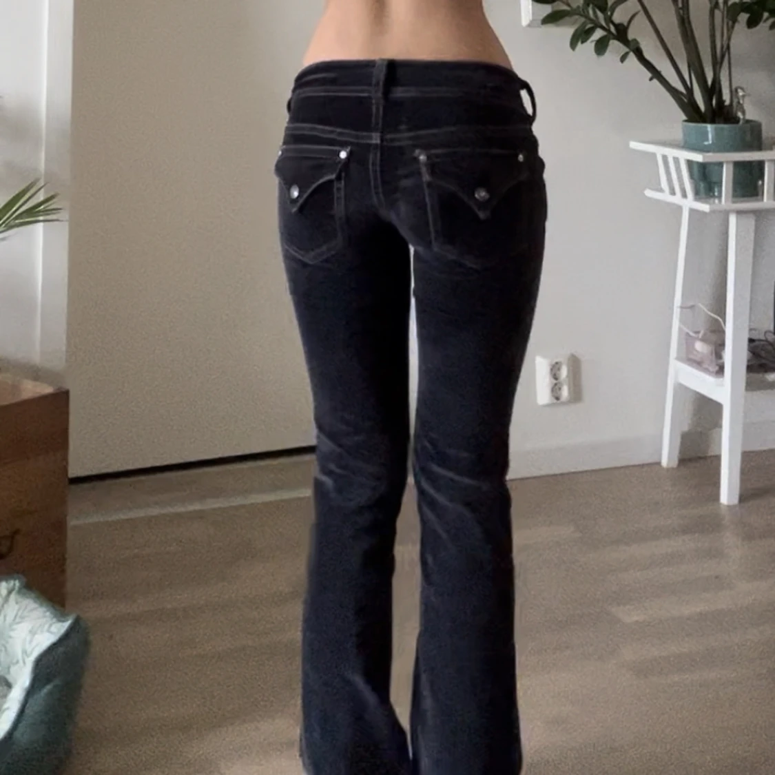 Lågmidjade jeans - 90