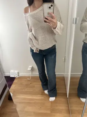 skitsnygg beige topp aldrig använd❤️