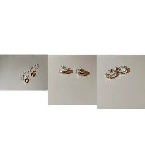 Säljer 3 pack örhängen i silver!  - Säljer 3 pack örhängen i silver! Endast för 50 kr! 