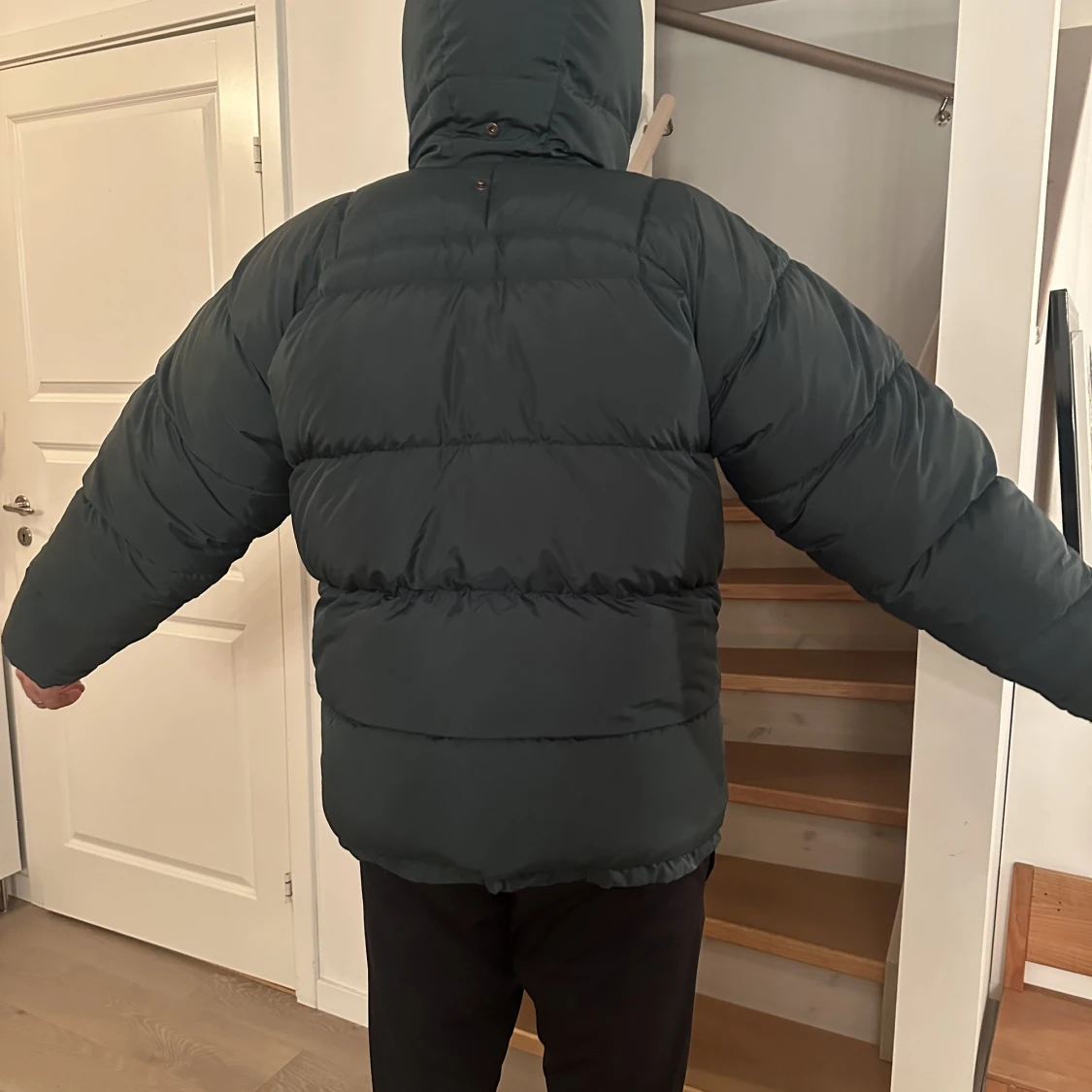 Mörkgrön fjällrävenjacka (expedition down jacket) - 90